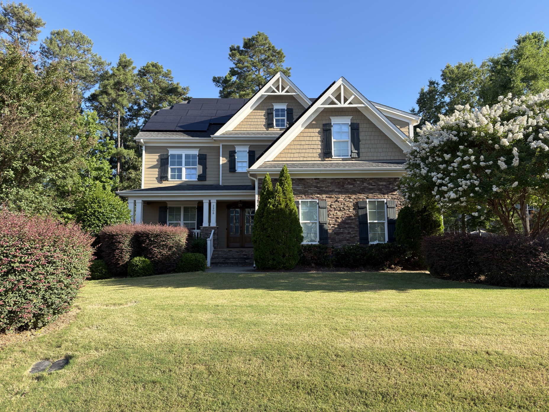 The Schertzinger family home at Brighton Forest